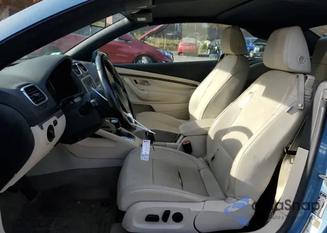 2010 Volkswagen Eos Turbo from USA, damaged, VIN WVWBA7AH3AV009816